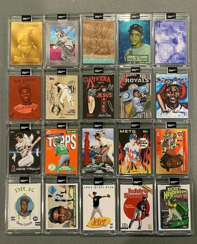 Topps Project 2020 Don C Collection 20 Card Set - Trout - Ichiro - Jeter - Dr K