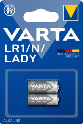 Piles VARTA Professional LR1 (Lady) - Lot De 3 Blisters De 2 Piles Alcalines 1,5V Pour Appareils électroniques