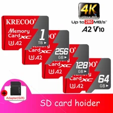Micro SD Card Ultra Memory Card 64GB 128GB 256GB 1TB Class 10 TF Smartphones LOT