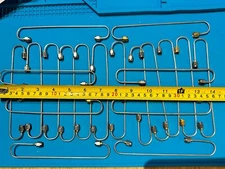 20 Semi Rigid low loss Coax .09" OD for Tektronix SMA plug connectors 9-10" long