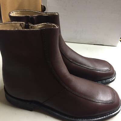 MEN’S SZ 9 EXECUTIVE IMPERIALS BOOTS BURGUNDY LEATHER NIB Executive Imperials | Shoes | Executive Imperials Midcalf  main image 3