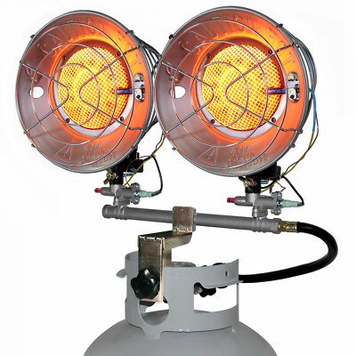 #ad #ad Comfort Gear Double Tank Top Portable Propane Heater 30000 BTUs Outdoor Use $79.96