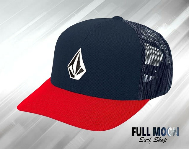 Volcom Men's Full Stone Cheese Hat Navy 