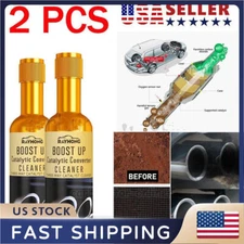 2PCS Boost Up Vehicle Engine Catalytic Converter Cleaner Cleaning Multipurpose7m