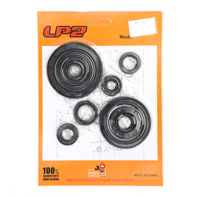 Complete Engine Oil Seal Crankcase Kit 10pcs for Honda CRF250R CRF250X 2004-2017