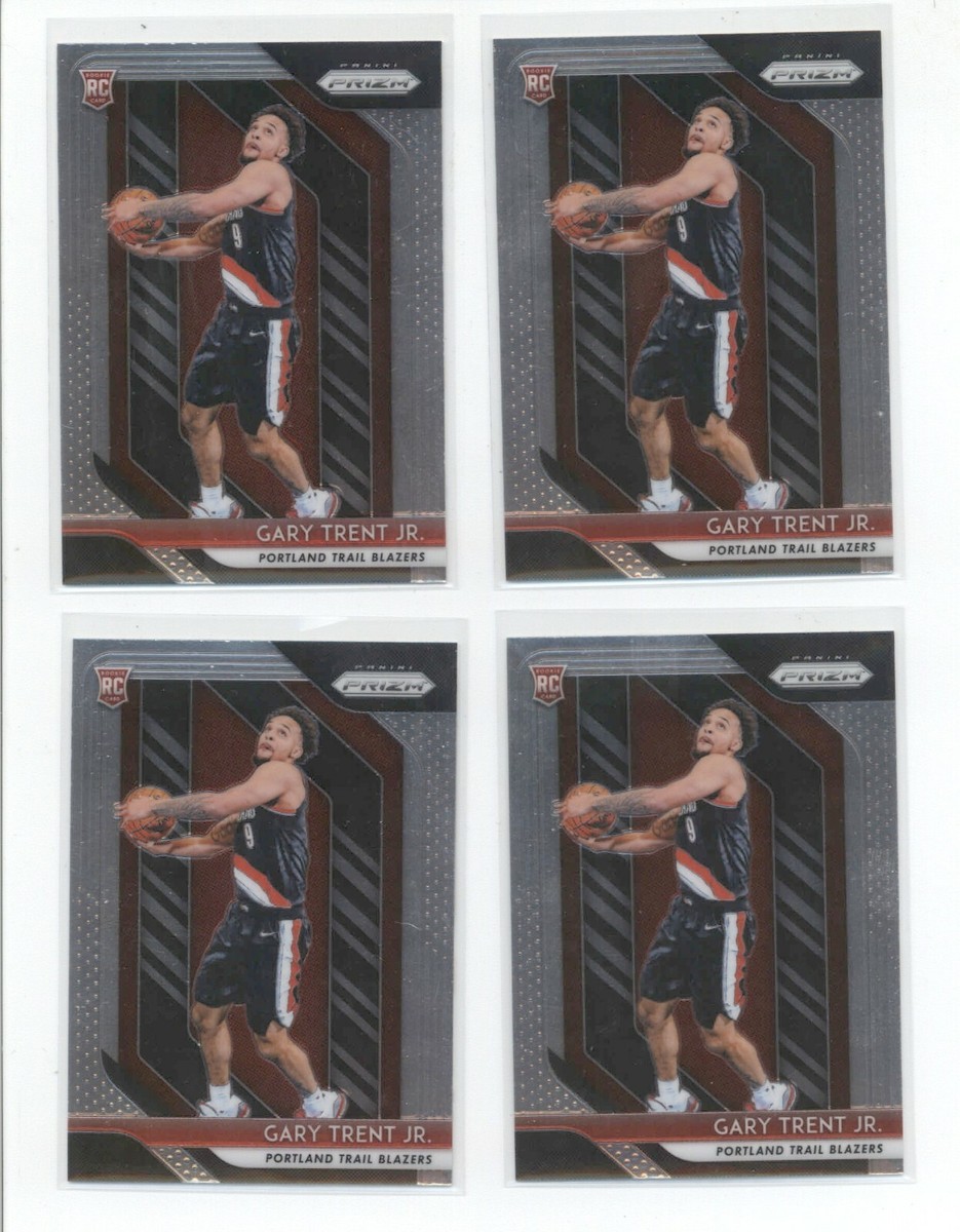 その他 Gary Trent Jr. RC auto NEXTDAY 2018-19 Panini Prizm GARY TRENT JR #71 Rookie 5 Card Base RC