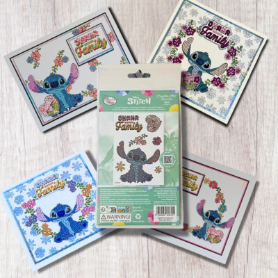 Crystal Art A4 Stempelset - Disney Stich