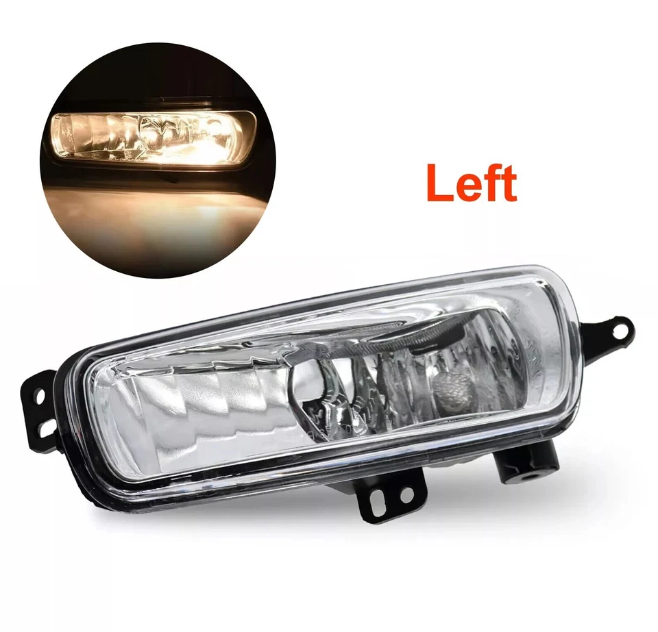 Fit Ford Focus MK3 2014-2018 Left Side Front Bumper Fog Light Lamp With Bulb New - Image 2 of 4
