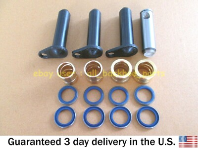 #ad JCB BACKHOE STEERING ASSY. PINS BUSHES W. SEALS 911 22800 808 00246 808 00253 $79.90