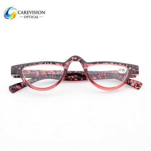 1X Gafas de lectura vintage con bisagra de primavera de media luna para mujer +1.00~+4.00 - Imagen 5 de 11