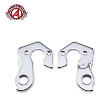 BICYCLE ALLOY REAR DERAILLEUR MESH FRAME HANGER GEAR TAIL HOOK A-HG062 SILVER.