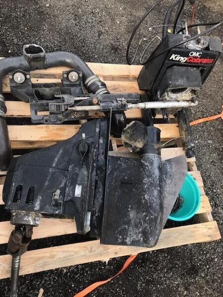 OMC King Cobra Ford Complete Outdrive and Gimble Assembly | eBay