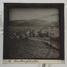 Photo Plate Circa 1920-1930 Glass Positive Glass Slide 8.5cm X 8.5cm