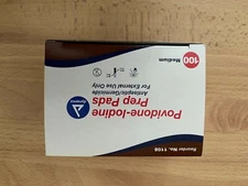 Dynarex Povidone-Iodine Prep Pad Medium - 100pcs/box x2 box total 200 pcs