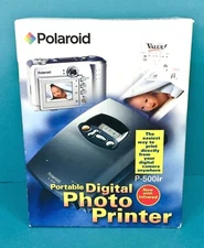 Polaroid Portable Digital Photo Printer P-500ir Compact Flash SSFDC 500 Film