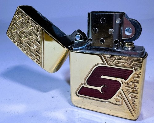 Very Rare Snap On Gold Plated Zippo Lighter Armored Case - Picture 2 of 4