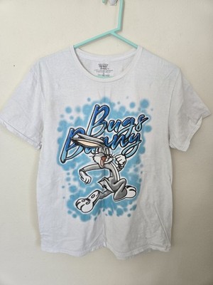 Looney Tunes Bug's Bunny Spray Painted Style Unisex Tshirt Size Large FREE SHIP