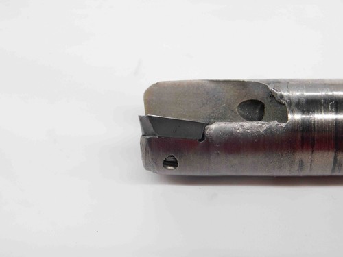 INGERSOLL ? 3/4 DIA. 5" OAL COOLANT INDEXABLE END MILL 3/4 SHANK 2 FLUTE .75 - Picture 7 of 7