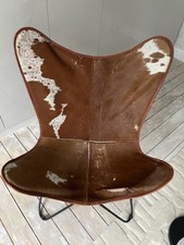 Cowhide Butterfly Chair