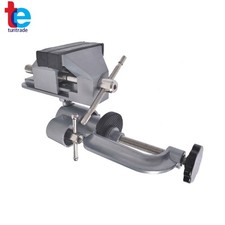 Bench Vise Swivel 3" Tabletop Clamp Vice Tilts Rotates 360&deg; Universal Work Hobby