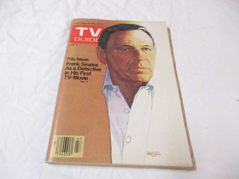 TV GUIDE NOV 19-25 1977 FRANK SINATRA