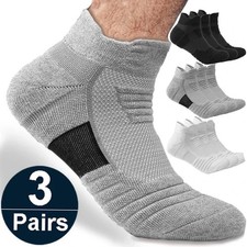 MENS SOCKS 100% Cotton Elastic, Non Elastic Size 6-11 Soft Top Diabetic 3,6,9,12