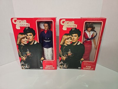 Vintage 1977 Mego Captain & Tennille Toni Tennille & Daryl Dragon NEW READ DESCR