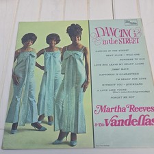 MARTHA REEVES & THE VANDELLAS Dancing In The Street 1968 UK vinyl LP  EX/VG+