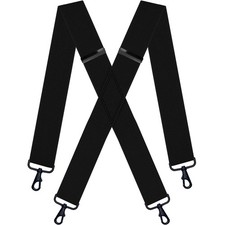 Camo Suspenders for Men Heavy Duty Clips Hunting Work Adjustable Braces Suspende