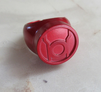 HeroClix Red Lantern Ring S007 DC Lantern Legacy New Object (no card)