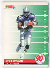 1991 Score Football # 231 - 460 - Pick Your Card!