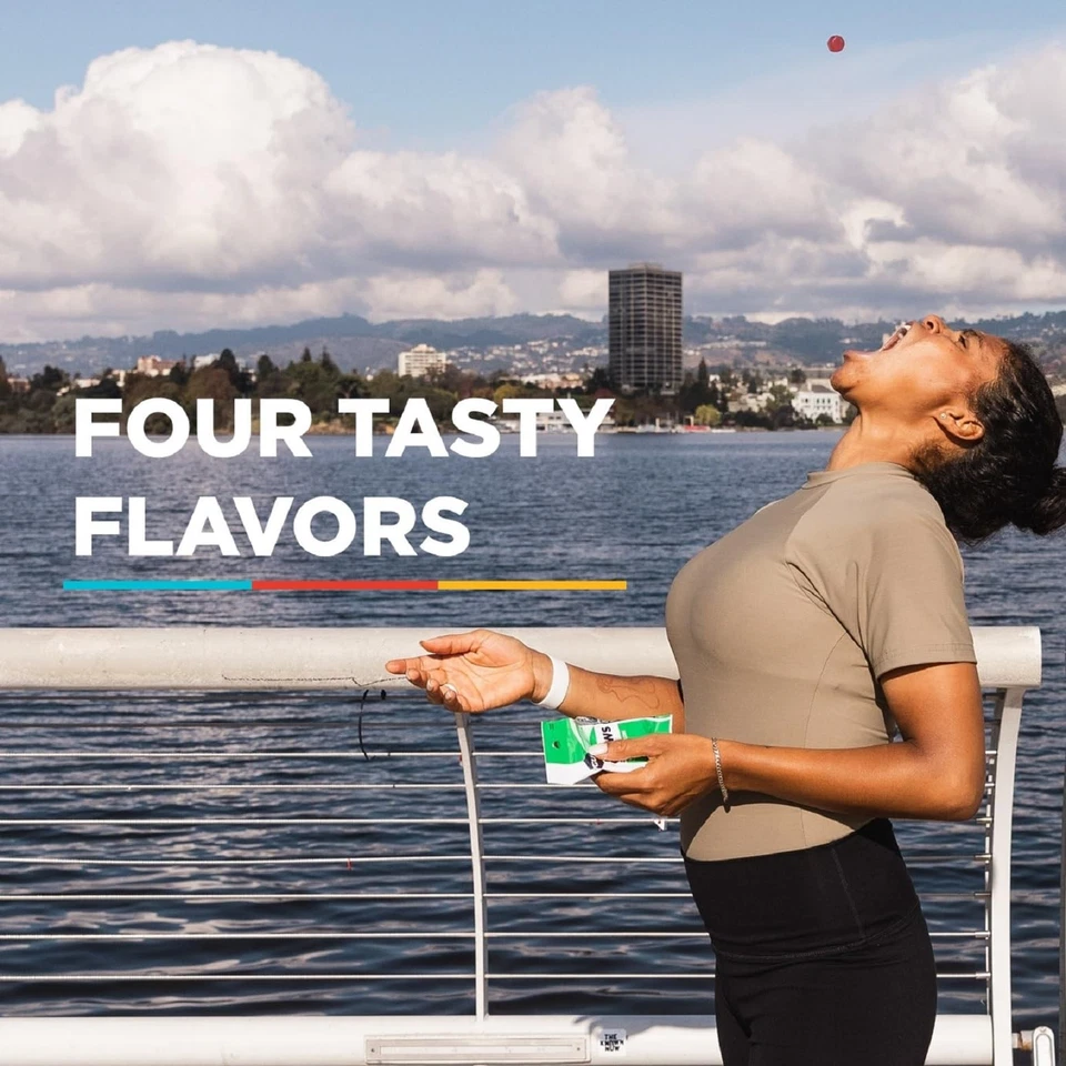 GU Energy Chews, gomitas energéticas de sandía con electrolitos, 12 bolsas (24 Foto 4 de 4