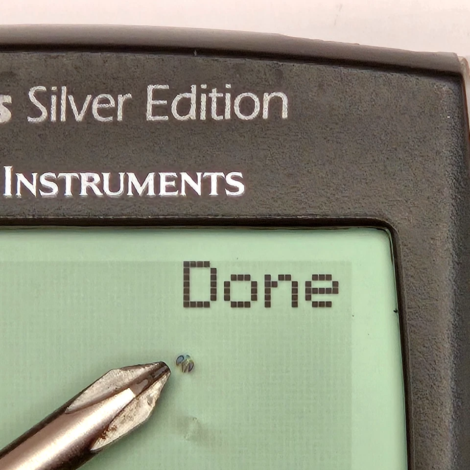 TI-84 Plus Silver Edition Pink Graphing Calculator W/ Cable & Cover Tested - Image 4 of 4