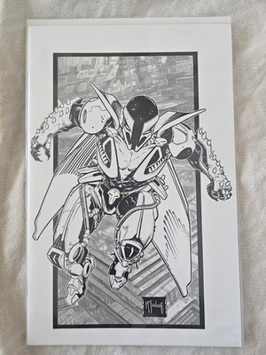   SDCC 2024 EXCLUSIVE Rat City #1 Black & White McFarlane Variant Spawn NM