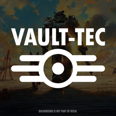 Fallout - Vault Tec Vinyl Decal Sticker
