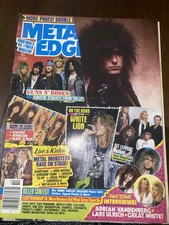 Metal Edge Magazine Oct 1994 Megadeth Skid Row Warrant Tesla Pantera Slash STP