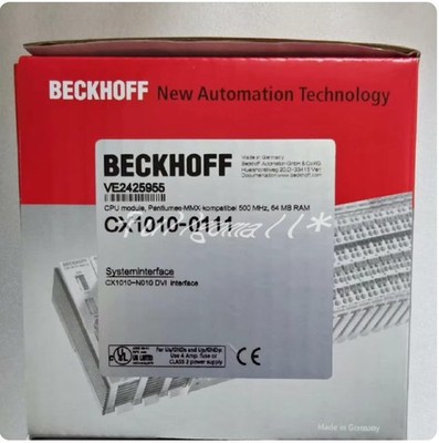 1PCS Neu BECKHOFF CX1010-0111 PLC Module
