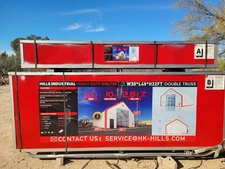 30x40x22 DUAL TRUSS PVC Canvas Storage Shelter Building (Shipping Available)