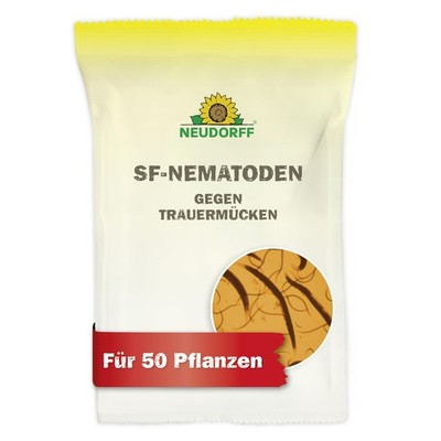 Neudorff SF Nematoden gegen Trauermücken 5 Mio Fadenwürmer bekämpfen Fliegen