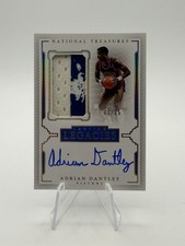 Adrian Dantley 2015-16 National Treasures Lasting Legacies Patch Auto /25 Piston