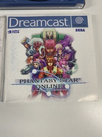 Phantasy Star Online for Sega Dreamcast PAL Version with Manual