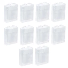 10Pack Clear Battery Storage Case Protective Box Organizer for GoPro Hero 10 9 a