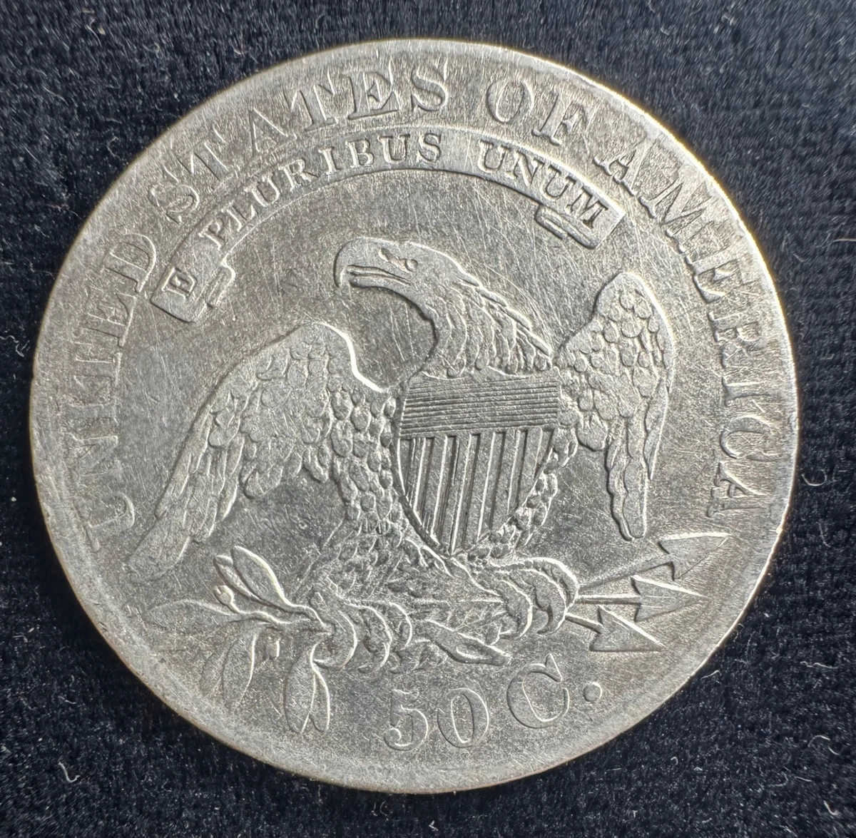 1829 Year Silver US Early Half Dollar Coins (1794-1839) for sale