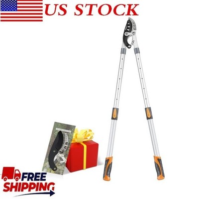 27-41'' Extendable Anvil Loppers Heavy Duty with Compound Action Tree Trimmer US