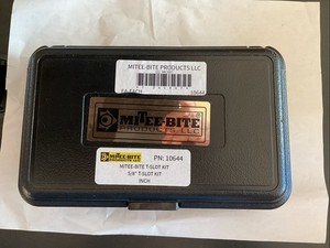 Mitee-Bite 10644 Fixture Clamp T-Slot Kit, 5/8" Table Slot, 1/2-13 Stud Thread