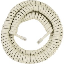 RCA 25 Ft. Almond Phone Cord TP282AR RCA TP282AR 079000404200 Almond