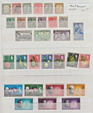 REF.929-TIMBRES ANGLETERRE  LOT DE 30 TIMBRES MONSERRAT NEUFS ET OBLI  BON ETAT
