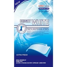 Lovely Smile Teeth Whitening Strips - 28 Express White Strips - White Teeth in 1