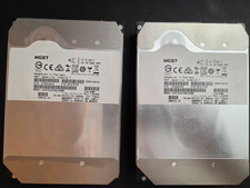 Lot of 2 HGST HDD HUH721010AL5200 10TB 3.5" SAS 12Gb/s Server Hard Disk Drive