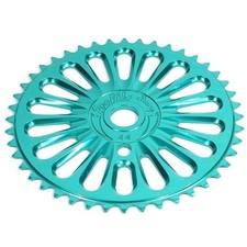 Profile Imperial 6061 Aluminum Bikelife BMX Sprocket USA Made - Aqua 39t